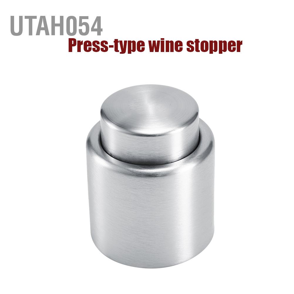 Nắp đậy chai rượu vang đỏ hút chân không bằng thép không gỉ