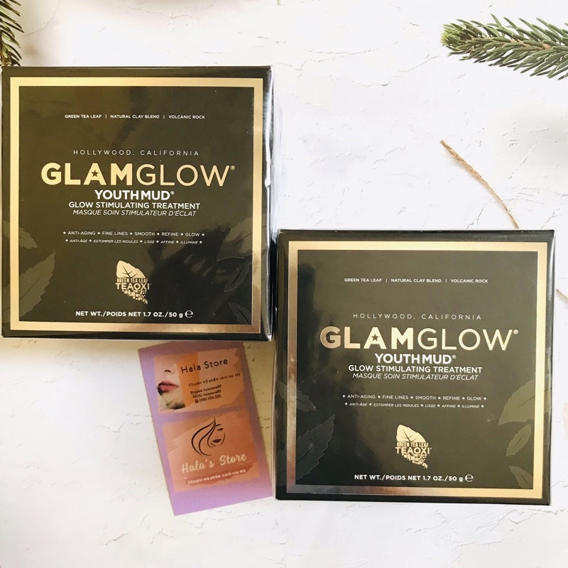 Mặt nạ bùn làm sáng và trẻ hoá da GLAMGLOW YOUTHMUD® Glow Stimulating & Exfoliating Treatment Mask
