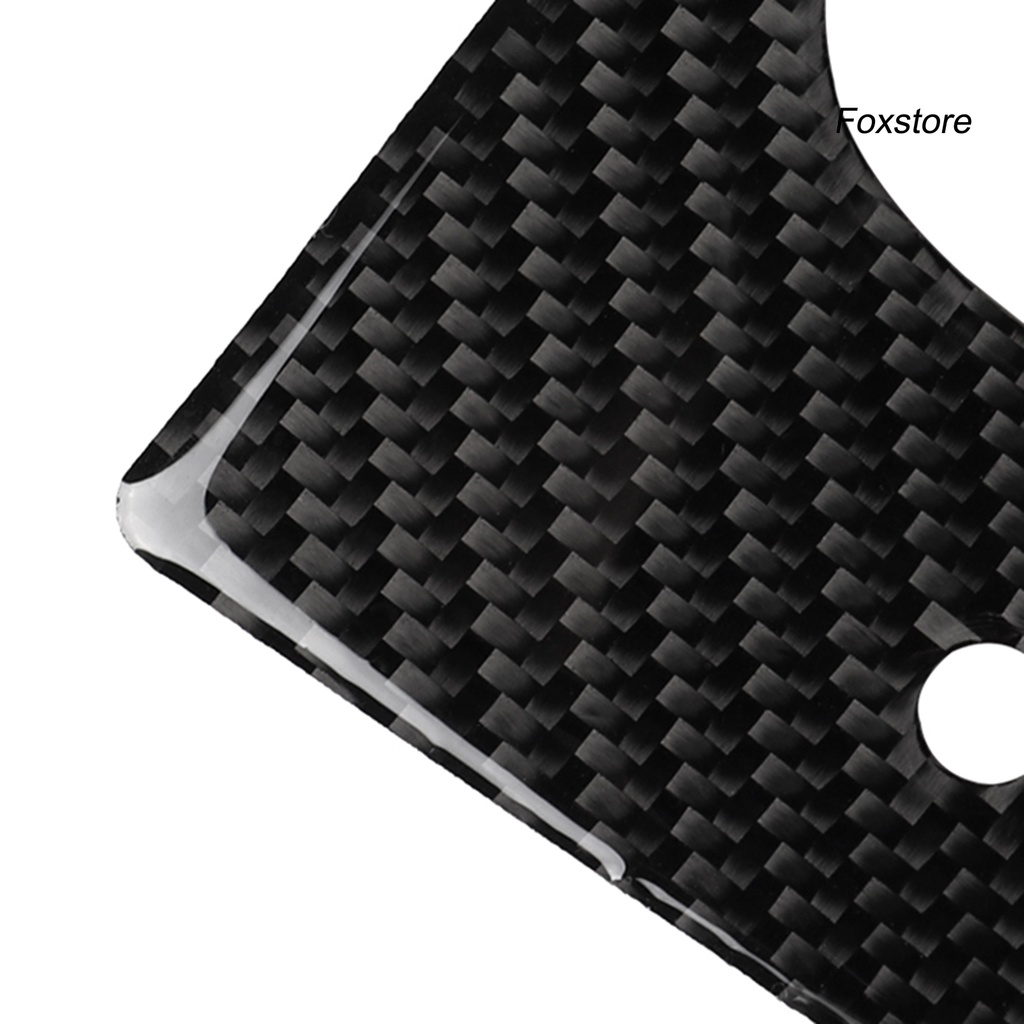 Sticker Sợi Carbon Dán Bảng Điều Khiển Cần Gạt Số Cho VW Golf 6 R MK6 2008-2012