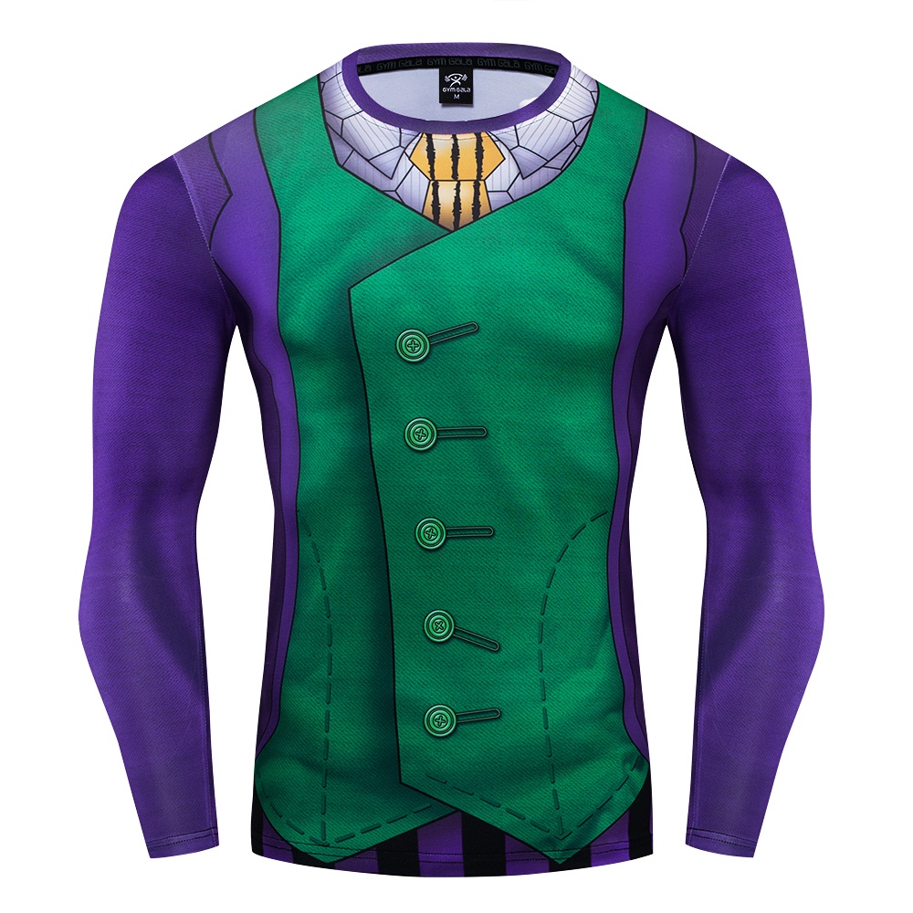 Trang Phục Hóa Trang Nhân Vật Joker 3D Thời Trang 2022 Nhanh Khô
