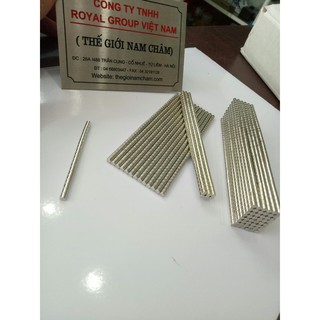 Nam châm viên đất hiếm 4x5mm