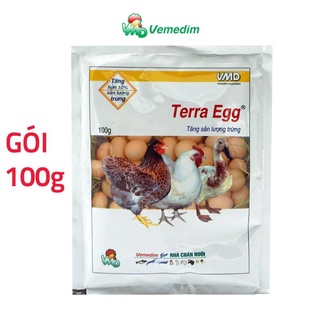 Vemedim Terra Egg tăng sản lượng trứng,tăng khả năng hấp thụ thức ăn ở gà vịt gói 100g