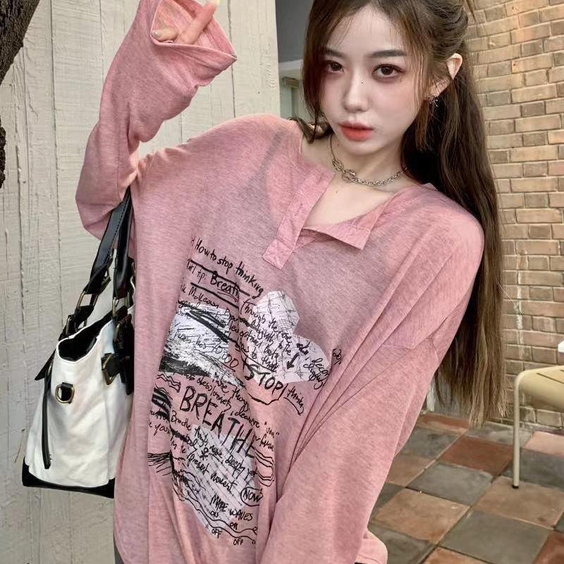 Áo Thun Tay Dài Chống Nắng Mùa Hè 2022 Kiểu Dáng Hợp Thời Trang Cho Nữ