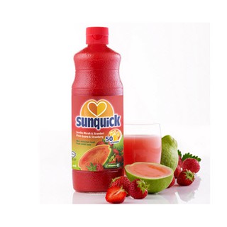[DATE MỚI] SUNQUICK NƯỚC ÉP TRÁI CÂY VỊ ỔI VÀ DÂU 700ML