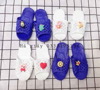 [Hàng xịn] [Tặng mã 50K] ( Tặng 2 Sticker) Dép Tổ Ong Cho Mẹ Và Bé