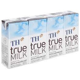 Sữa TH True milk 180 ml vị dâu socola