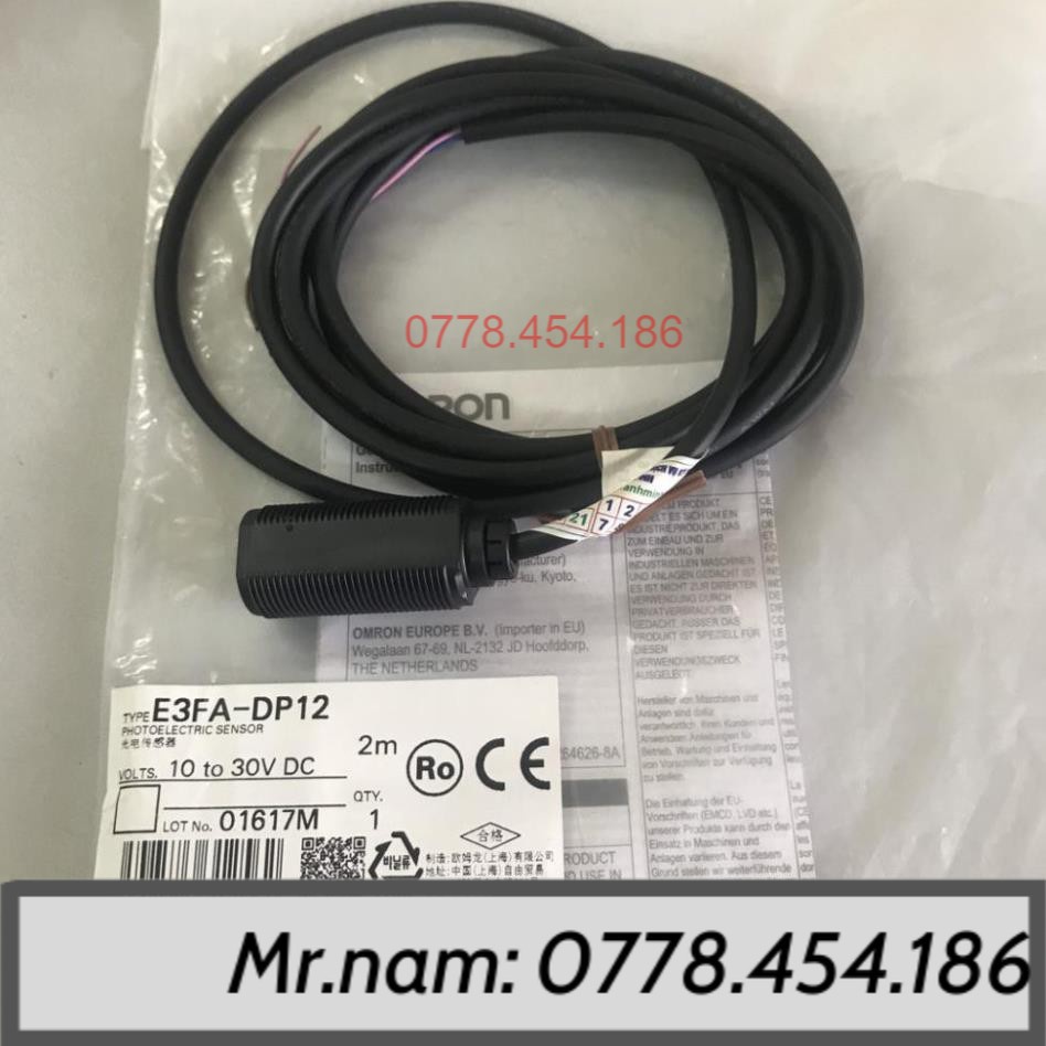 CẢM BIẾN QUANG OMRON E3FA-DP12 2M OMS