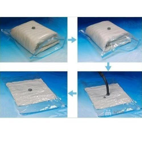 Bộ 8 Túi Hút Chân Không Đựng Đồ Đa Năng Kèm Bơm Tay – bộ túi đựng thực phẩm và quần áo tiện dụng