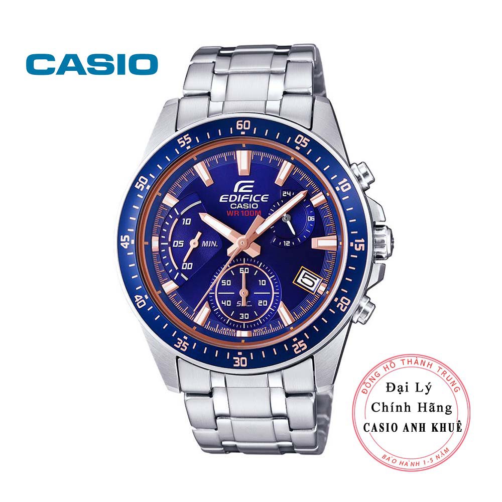Đồng hồ Nam Casio Edifice EFV-540D-2AVUDF dây kim loại
