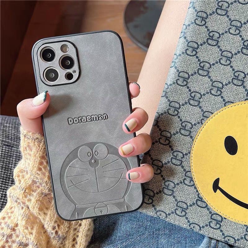 Ốp Điện Thoại Hình Doraemon Cho iPhone 13Promax 11 IXS 7/8Plus 12Promax