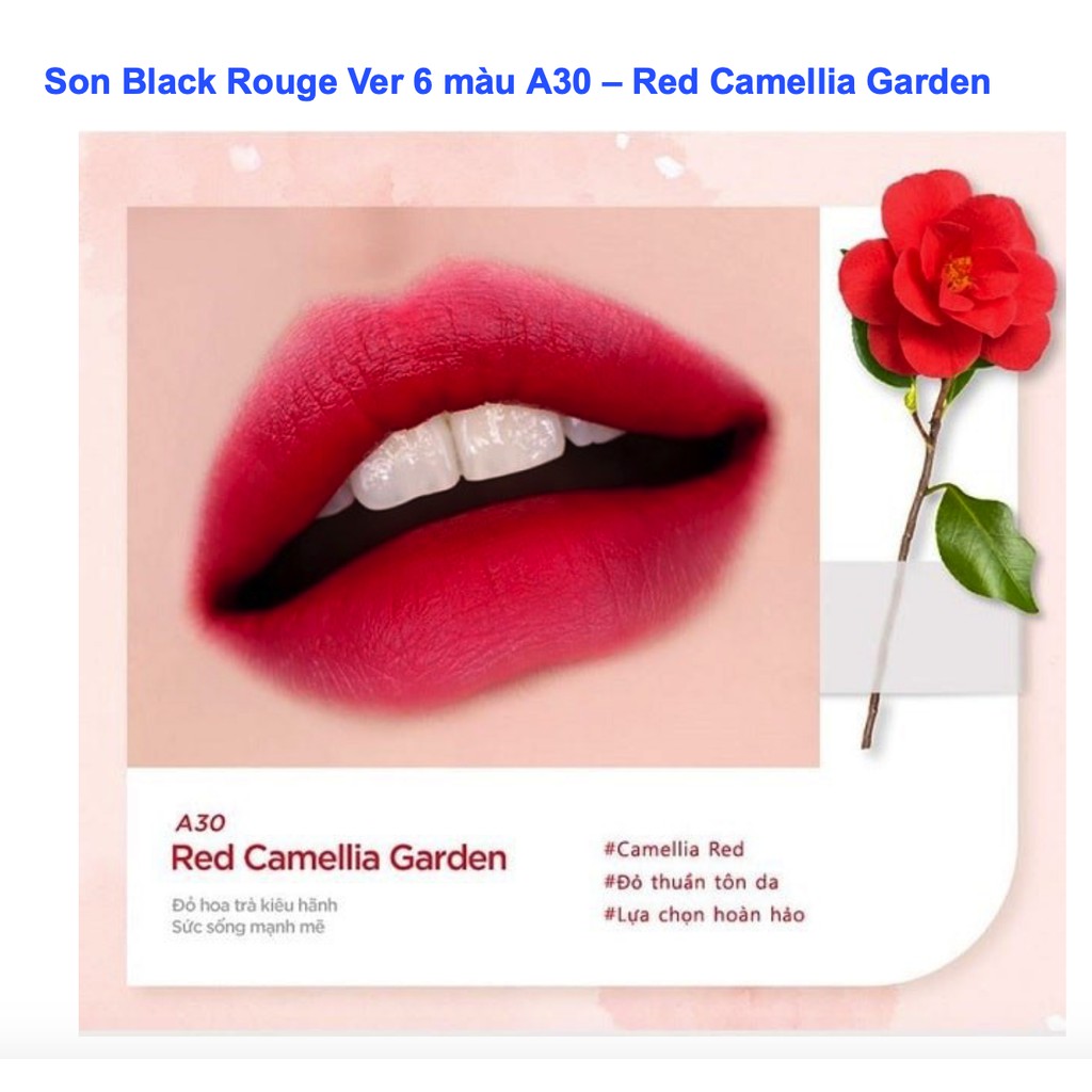 Son kem lì Black rouge Air Fit Velvet Tint | BigBuy360 - bigbuy360.vn