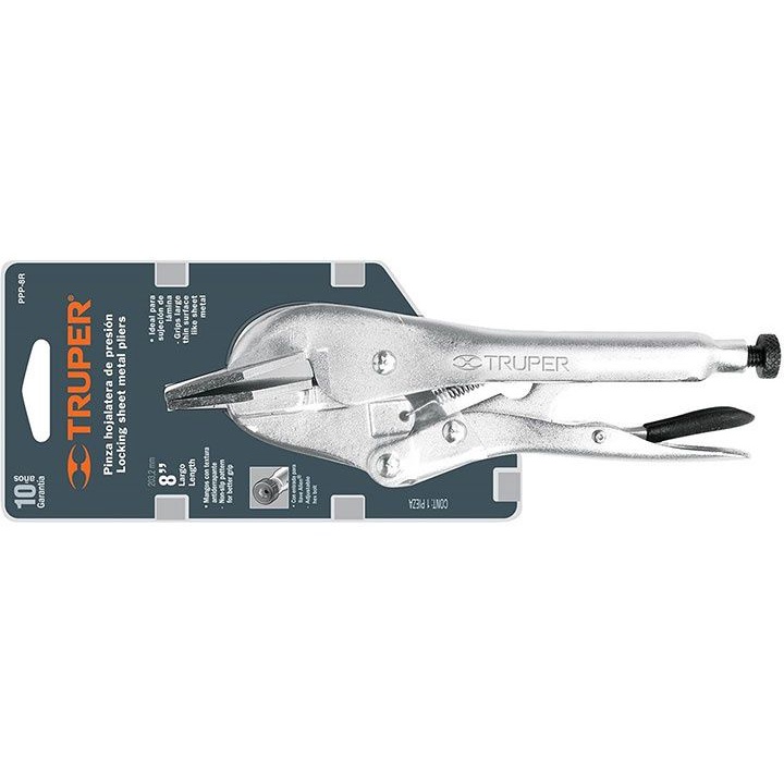 KỀM BẤM CHẾT MỎ KẸP BẰNG 8in/200mm TRUPER 17425