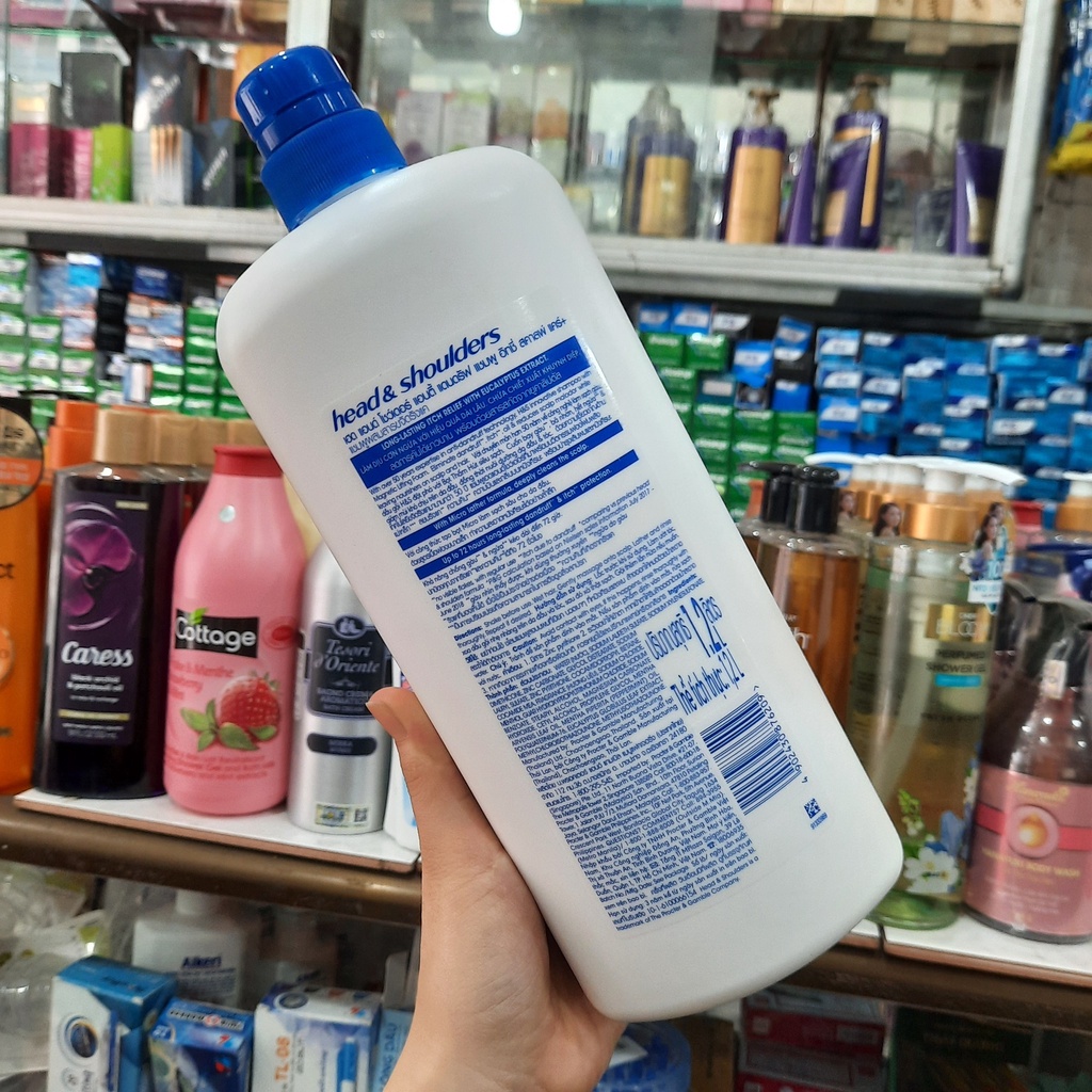 Dầu Gội Head &amp; Shoulders Cho Da Đầu Ngứa 1200ml