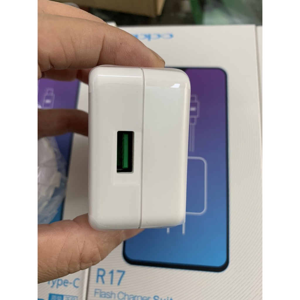 Bộ sạc nhanh OPPO VOOC R17 5V-4A Chân Type C