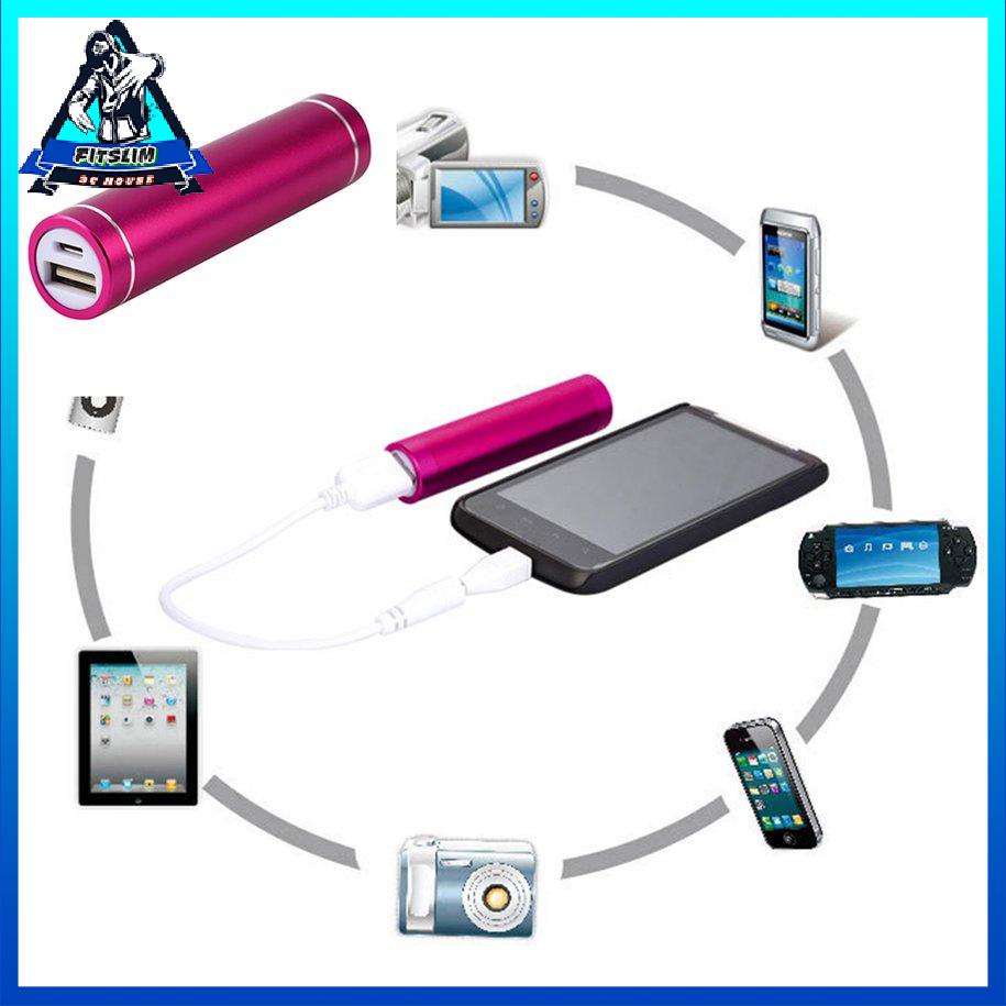 Bộ sạc dự phòng điện di động Mini USB Hộp đựng pin cho pin 1x 18650 [8/15]