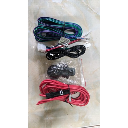 Bộ dây Full Jack nguồn chuyên dụng cho loa Sub gầm ghế ô tô MBQ- Alpine- Blaupunkt- Nakamichi- Pioneer