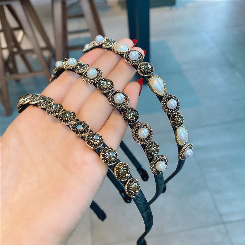 Bờm tóc cao cấp Hàn Quốc đính đá nhiều kiểu dáng TB525