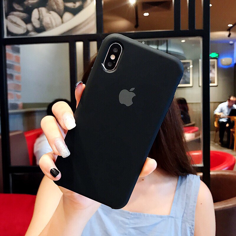 Ốp lưng iphone CHỐNG BẨN LOGO TÁO 6/6s/6plus/6s plus/7/8/7plus/8plus/x/xs/xs max/11/11pro max - vincase