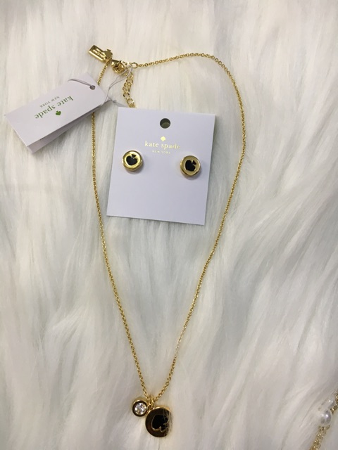 🌼Set hoa tai + dây chuyền Kate Spade New York .