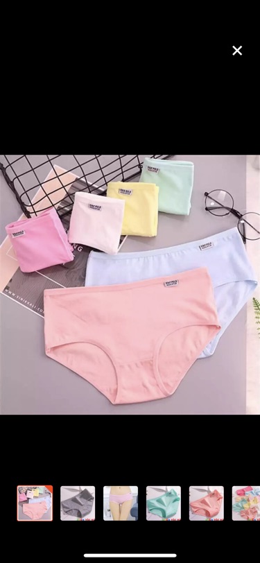 Bộ 10 quần lót cotton xuất mỹ