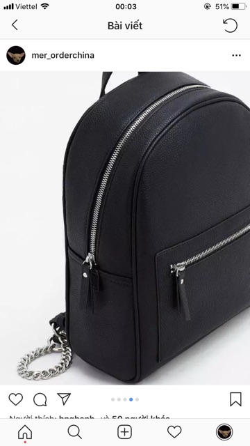 Balo MNG + 2% phí shopee