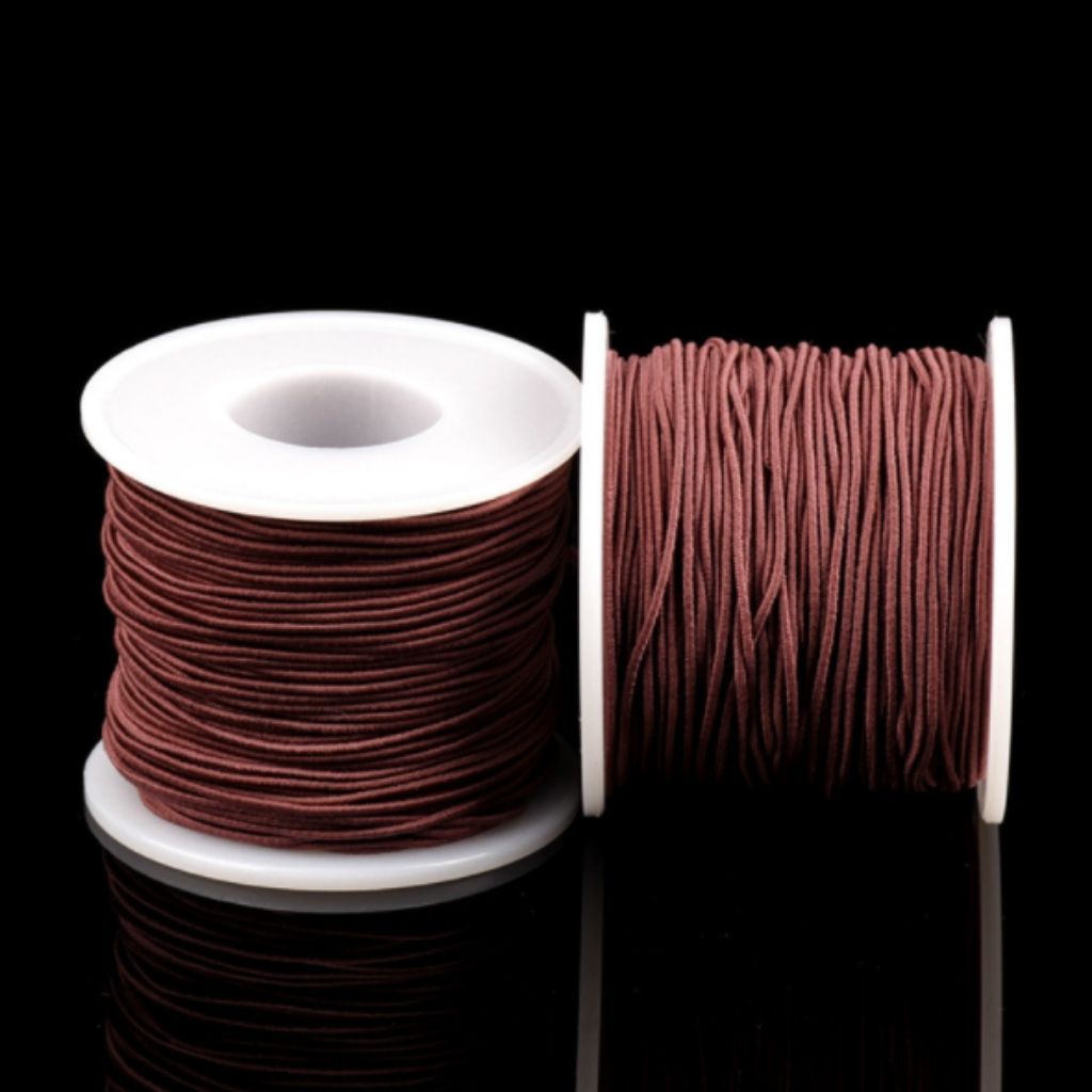 Dây thun xâu chuỗi vòng 50m x0.8mm co giãn dây làm vòng tay dây xâu vòng JSP.
