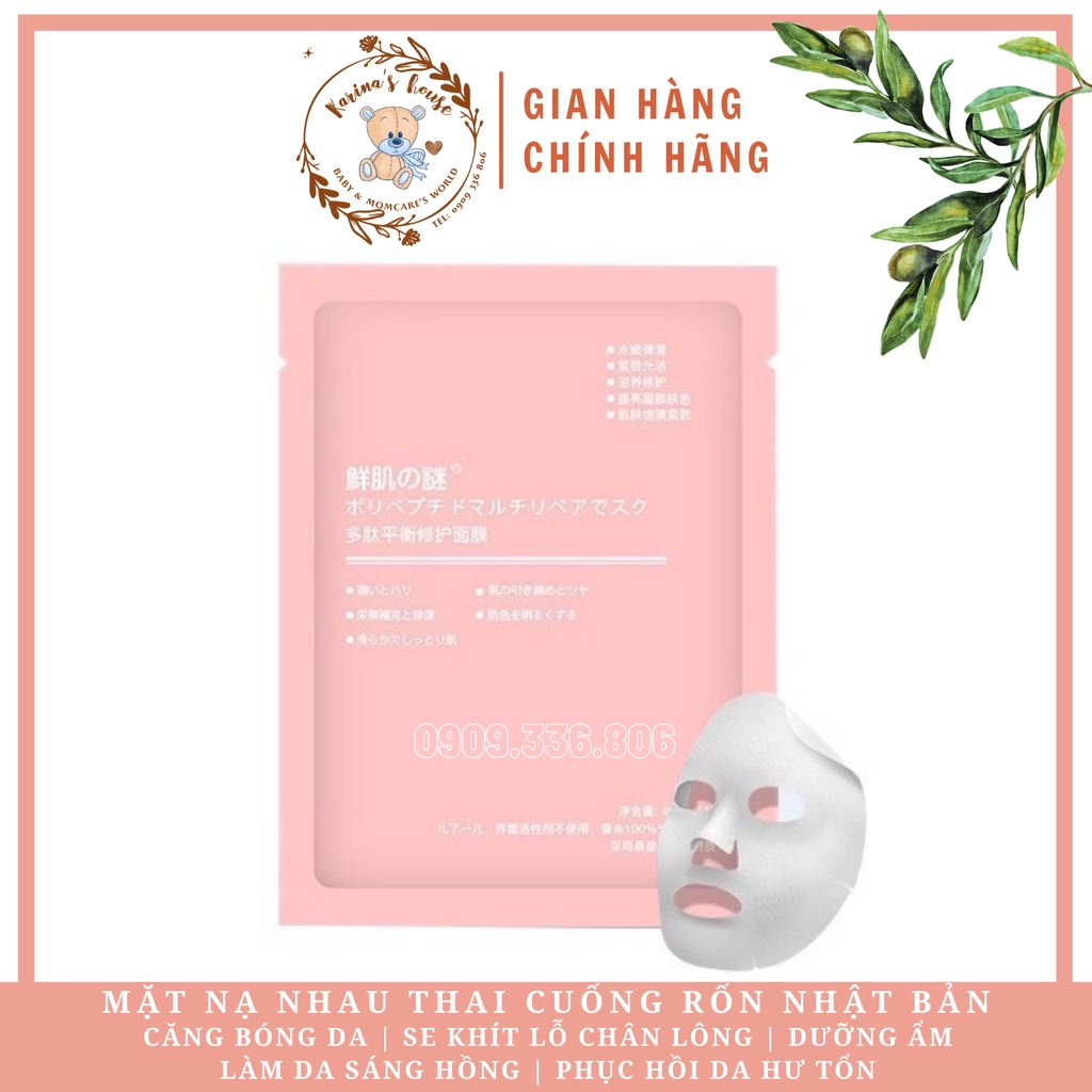 [LẺ] Mặt nạ nhau thai cừu - Mặt nạ tế bào gốc Nhật Bản Rwine Beauty