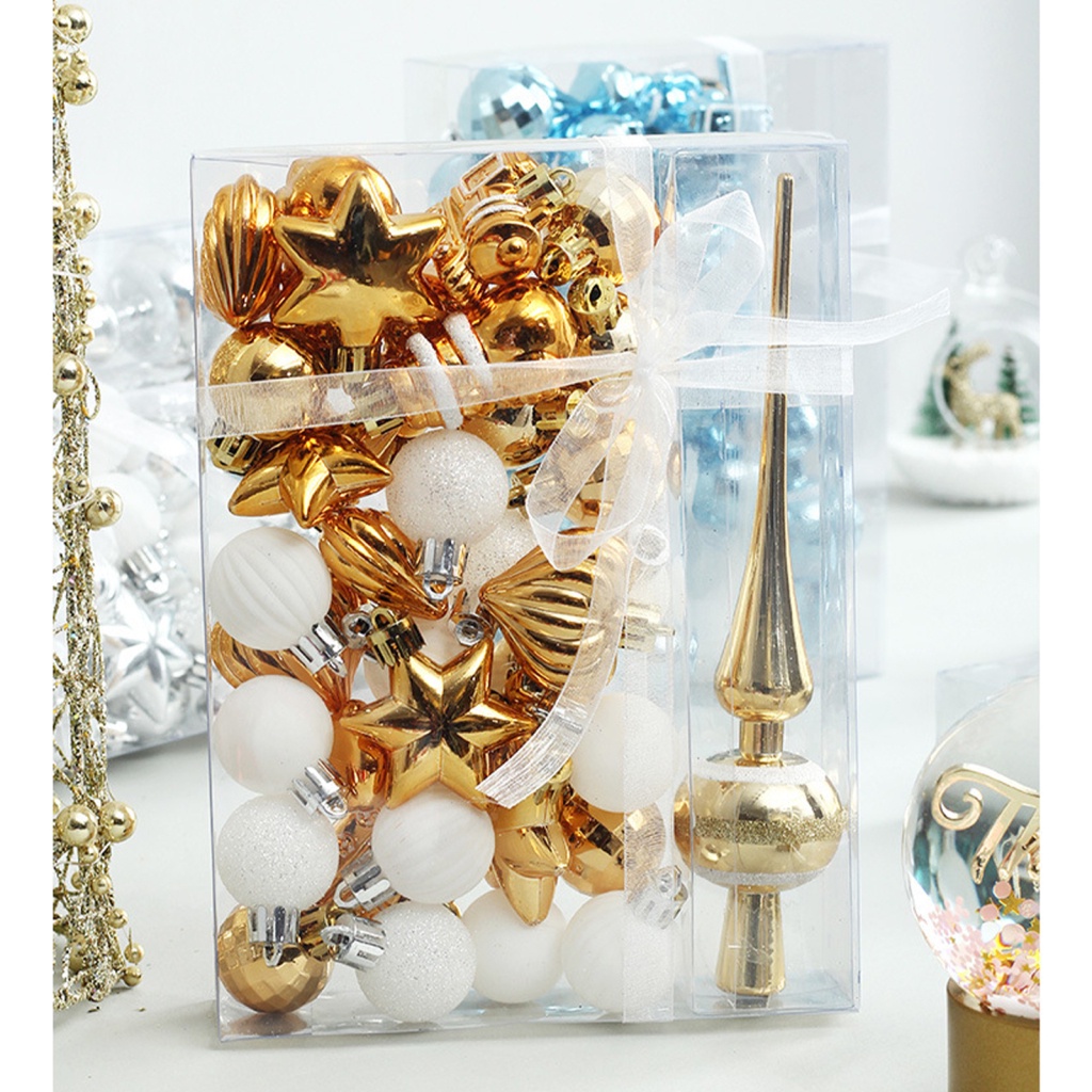 Bộ 34 / 34 / 3cm Dây Treo Trang Trí Giáng Sinh Nhiều Màu Sắc