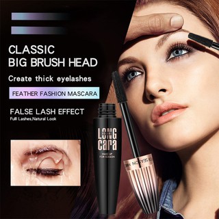 [Hàng mới về] Mascara chải cong và dày lông mi sợi 4D silicone mềm lâu trôi chống thấm nước Macfee