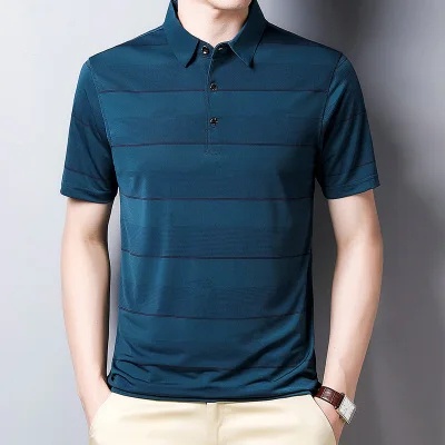 Áo polo Tay Ngắn Màu Sắc Thời Trang Phong Cách Cho Nam