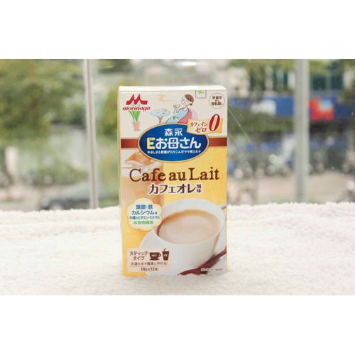 [Kèm Bill Nhật - Date luôn mới] Sữa Bầu Morinaga vị Cafe mẫu mới 18grx12 gói