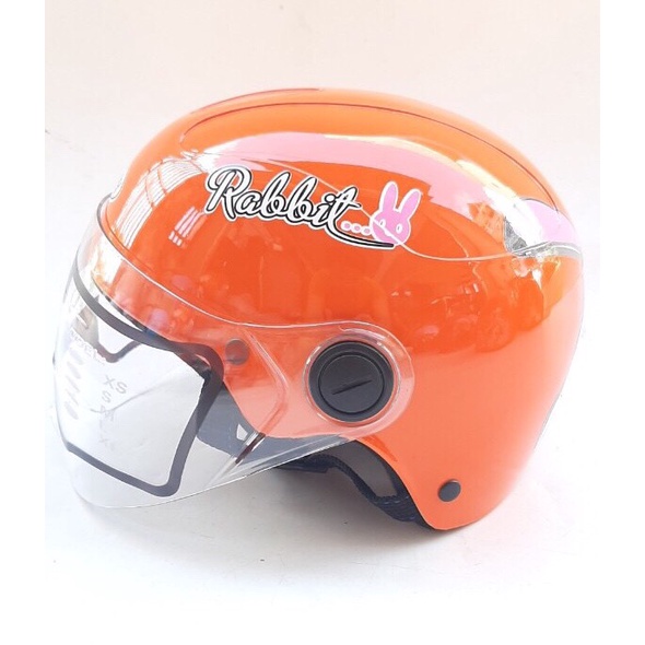 Mũ bảo hiểm cho bé 1/2 đầu có kính - siêu xinh - Dành cho bé từ 3 đến 6 tuổi - amby - giao tem ngẫu nhiên