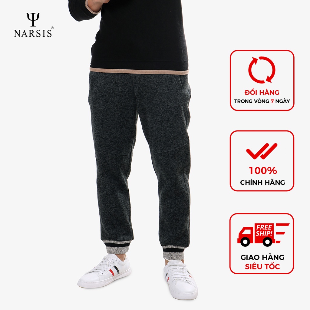 Quần Jogger Nam Narsis G8028 cạp chun dây rút