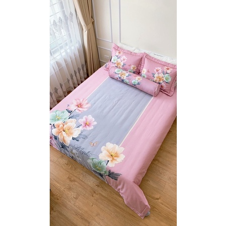 Bộ Ga gối chăn hè Cotton Organic cao cấp, ga phủ trần bông (Nhắn tin/ Ghi chú chọn mẫu) | BigBuy360 - bigbuy360.vn