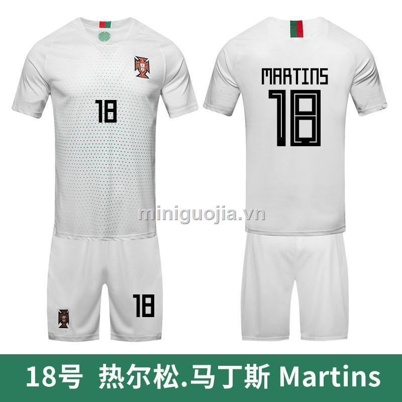 ✠European Cup World Cup 32 strong Portugal away C Ronaldo Fuentegro football suits team uniforms jersey set