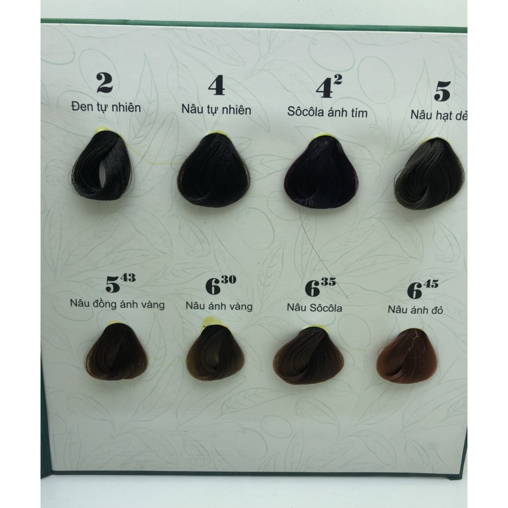 Nhuộm phủ bạc A+ COLLAGEN 16 POWER 8 màu thời trang