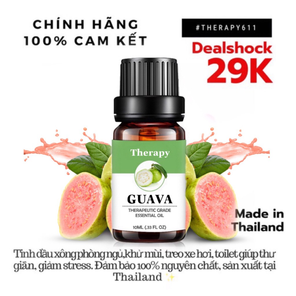 Tinh Dầu Nguyên Chất Hương Ổi - Guava THERAPY