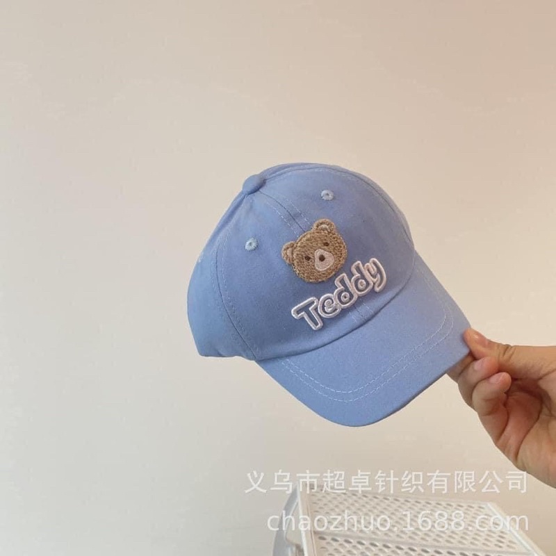 Mũ lưỡi trai gấu TD cho bé
