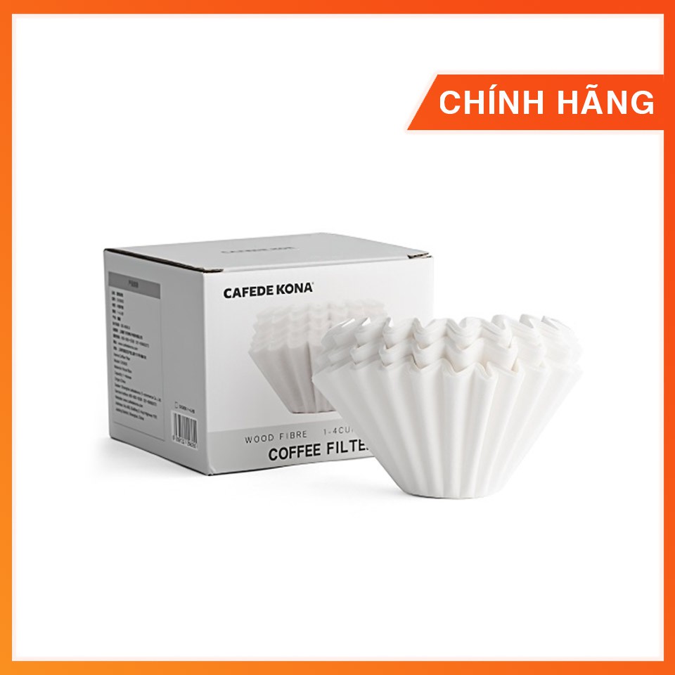 Giấy lọc cà phê cho phễu Kalita Wave size 155 và 185 | Hộp 50 tờ