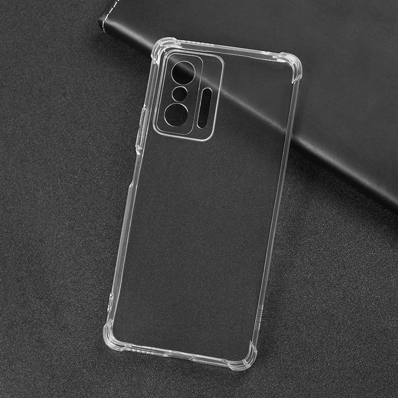 Ốp điện thoại silicon mềm trong suốt chống sốc cho Xiaomi 11T Pro Xiaomi POCO X3 Pro NFC M3 F3 Redmi Note 10 9T 9s 9 Pro Max