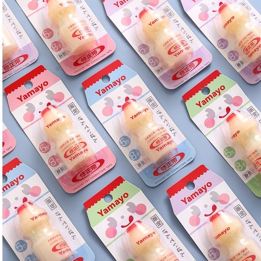 Bút xóa kéo Correction tape Pennie hình hộp sữa Yakult xinh xắn