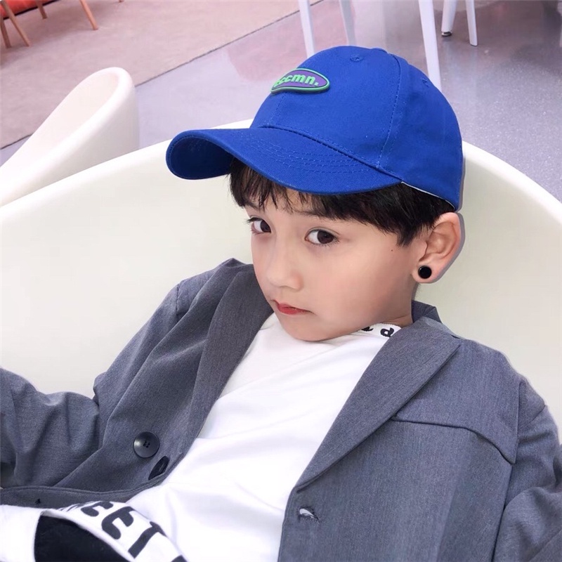 Mũ lưỡi trai chất liệu da cho bé