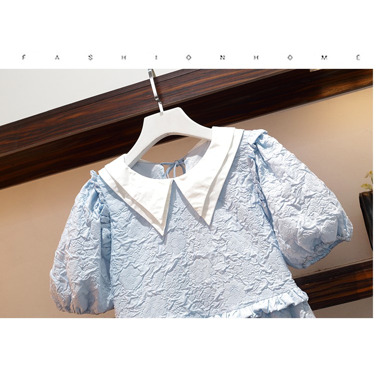 🌸Hàng Order🌸 Váy Bigsize Tay Bồng Thắt Dây Lưng  Trẻ Trung Nữ Tính🌸Hàng Quảng Châu | BigBuy360 - bigbuy360.vn