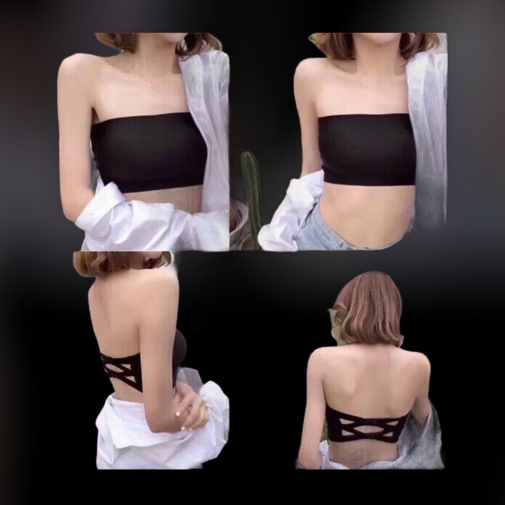 Áo Bra quây đúc su không dây cài sau thoải mái mát rượi