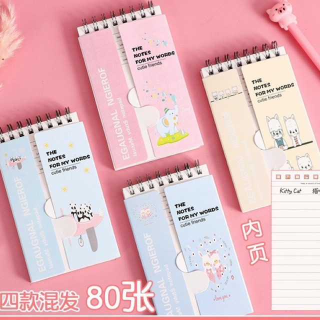 Sổ Từ Vựng nhiều mẫu