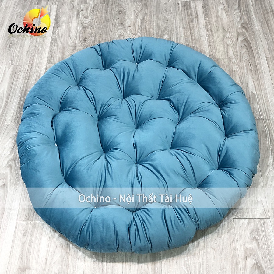 Đệm Lót Ghế Mây, Đệm Lót Xích Đu Papasan Size 1M1 (Hàng Có Sẵn) ￼