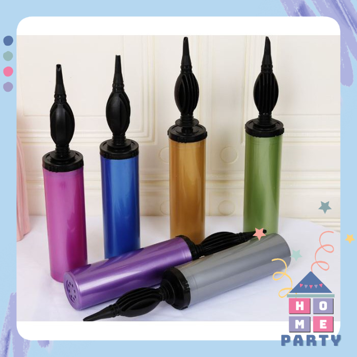 Bơm Bong Bóng Bằng Tay - Bơm Bóng Mini - Phụ Kiện Trang Trí Sinh Nhật - Homeparty