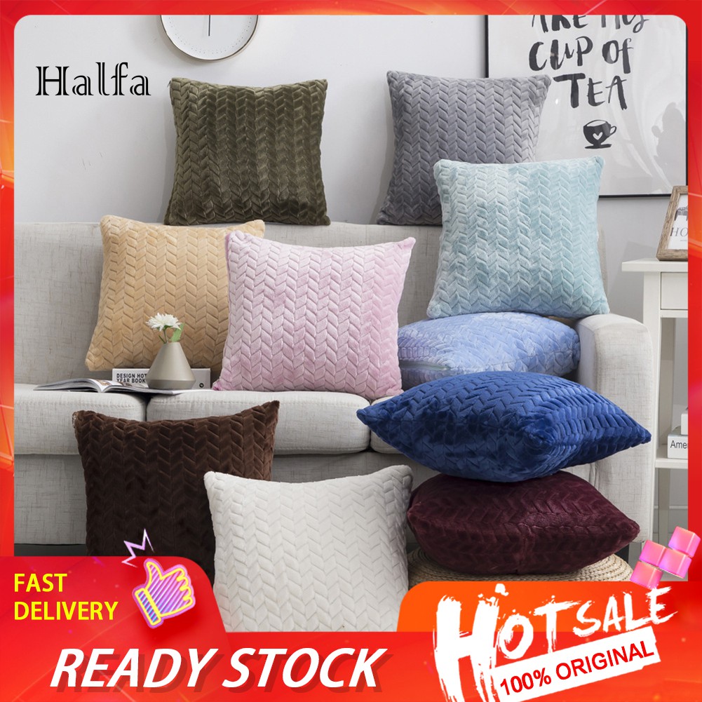 Vỏ gối sofa chất liệu lông nhung chuyên dùng để trang trí