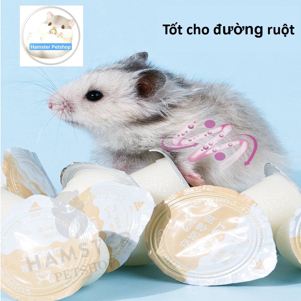 Pudding sữa dê cho hamster, chó, mèo, thỏ, bọ, sóc