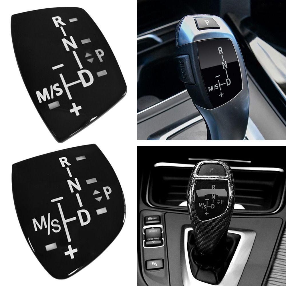 MYRONGVN Núm Gạt Cần Số Xe Hơi Bằng ABS Màu Đen Cho BMW X1 X3 X5 X6